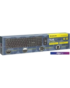 Клавиатура + мышь York C-777 RU Defender
