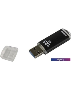 USB Flash Smart Buy V-Cut 128GB (черный) Smartbuy
