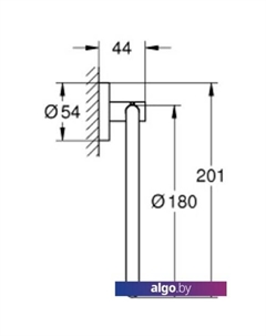 Держатель для полотенца Essentials 40365001 (хром) Grohe