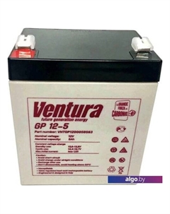 Аккумулятор для ИБП GP 12-5 (12 В/5 А·ч) Ventura