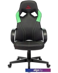 Кресло Бюрократ Runner (черный/зеленый) Zombie