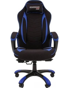 Кресло Game 28 (черный/синий) Chairman