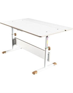 Парта City D2 (без стула, белый-макиато) Polini kids