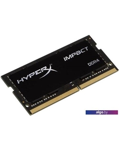 Оперативная память FURY Impact 16GB DDR4 SODIMM PC4-25600 KF432S20IB/16 Kingston