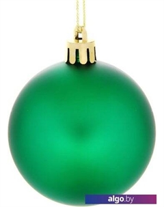 Елочная игрушка Матовый шар 6 см 6 шт (микс цветов) 183-891 Серпантин