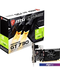 Видеокарта GeForce GT 730 2GB DDR3 N730K-2GD3/LP Msi