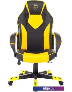 Кресло Game 17 (черный/желтый) Zombie