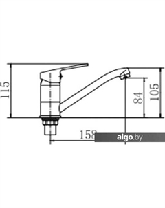 Смеситель A4516-2 Fashun