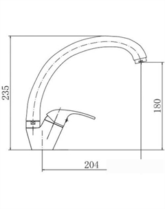 Смеситель A4115 Fashun