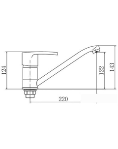 Смеситель A4965 Fashun