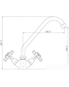 Смеситель A4124 Fashun