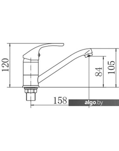Смеситель A4536-2 Fashun
