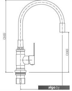 Смеситель A54401-10 Fashun