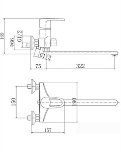 Смеситель A2265 Fashun