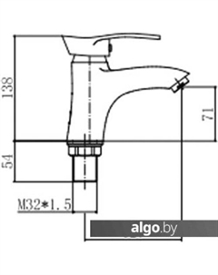 Смеситель A1001 Fashun