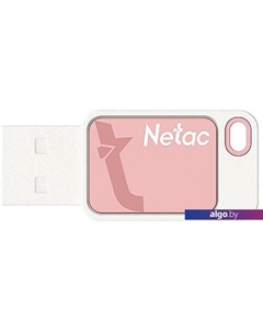 USB Flash UA31 USB 3.2 64GB (розовый) Netac