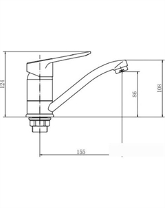 Смеситель A4521-2 Fashun