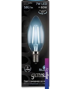 Светодиодная лампочка LED Filament Candle E14 7Вт 4100К 103801207 (10 шт) Gauss