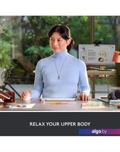 Вертикальная мышь Lift (белый) Logitech