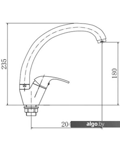 Смеситель A4115-2 Fashun