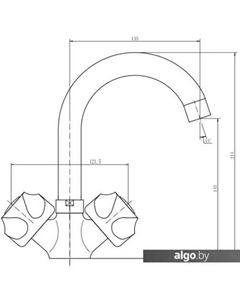 Смеситель A1326 Fashun