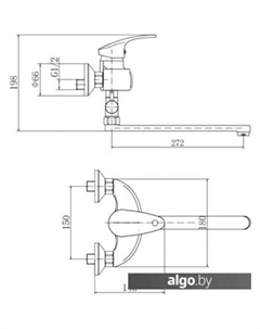 Смеситель A2121 Fashun