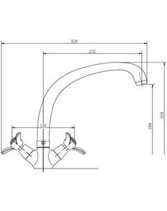 Смеситель A4212 Fashun