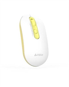 Мышь Fstyler FG20 (белый/золотистый) A4tech