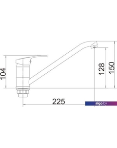 Смеситель A4837 Fashun