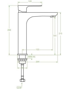Смеситель Raila BLL 02ND Laveo