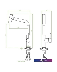 Смеситель Toro BAX 069D Laveo