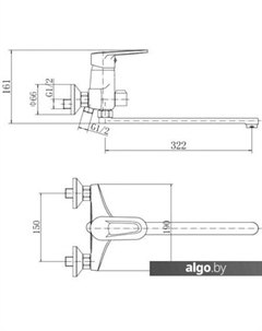 Смеситель A2268 Fashun