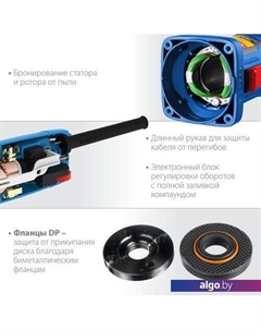 Угловая шлифмашина Профессионал УШМ-П125-1100 Э Зубр