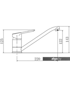 Смеситель A4207 Fashun