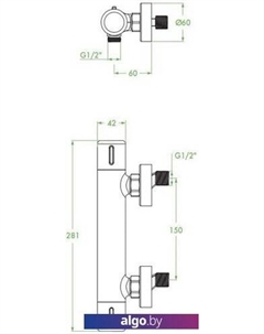 Смеситель Pretto BAO 74TD Laveo