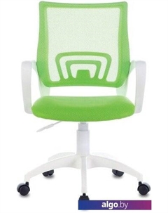 Кресло Fly MG-396W (белый/салатовый) Brabix