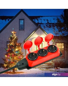 Удлинитель UK-3e-3x1.5-50m-IP44(KG) Б0057584 Эра