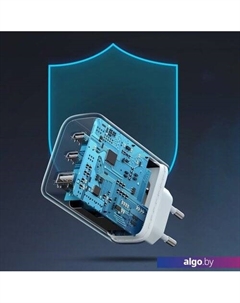Сетевое зарядное CD275 90496 (белый) Ugreen