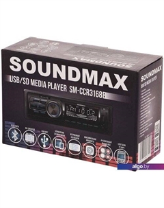 USB-магнитола SM-CCR3168B Soundmax
