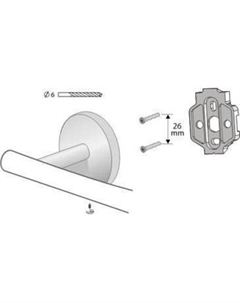 Держатель для полотенца 72086 Bisk