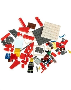 Конструктор Пожарная Служба ВВ4819 Пожарный пост Bondibon