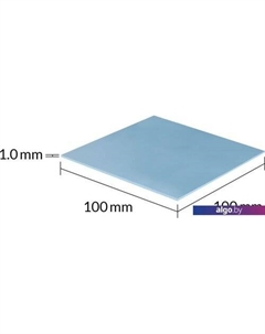 Термопрокладка TP-3 100x100x1 мм ACTPD00053A Arctic