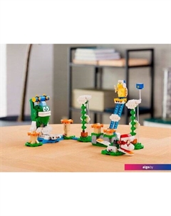 Конструктор Super Mario 71409 Дополнительный набор Испытание Огромного Спайка в облаках Lego