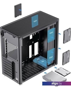 Корпус Spark Pro (черный) Gamemax