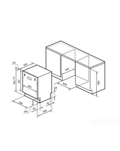 Встраиваемая посудомоечная машина PM 6073 B Lex