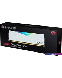 Оперативная память A-Data XPG Spectrix D50 RGB 8ГБ DDR4 3600 МГц AX4U36008G18I-SW50 Adata