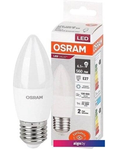 Светодиодная лампа LV CL B60 7 SW/865 230V E27 10X1 RU Osram