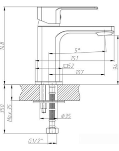 Смеситель DR20011 Decoroom