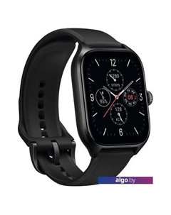 Умные часы GTS 4 (черный, с черным ремешком из фторэластомера) Amazfit