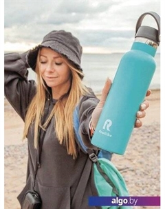 Термокружка Flask 600мл (голубой) Roadlike